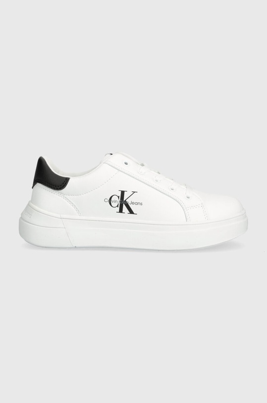 Calvin Klein Jeans sneakersy dziecięce Planet friendly biały V3X9.80876.35.40