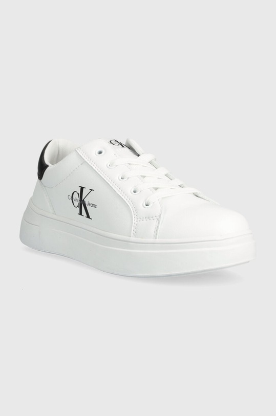Calvin Klein Jeans sneakersy dziecięce V3X9.80876.35.40 biały SS24