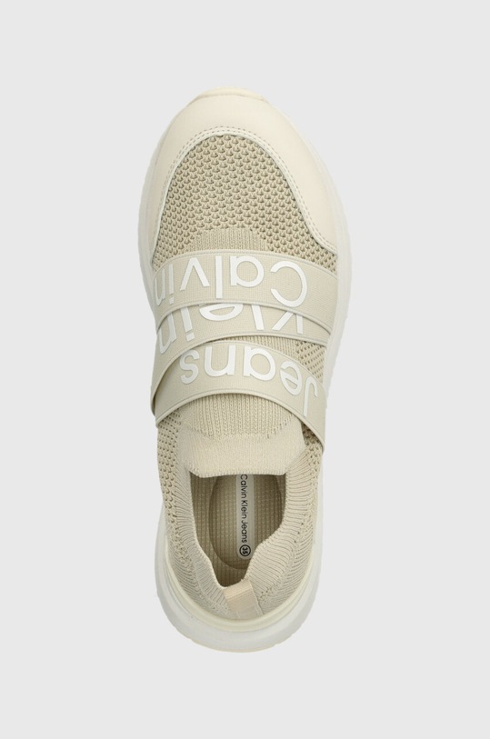 Calvin Klein Jeans sneakersy dziecięce beżowy V3X9.80894.35.40