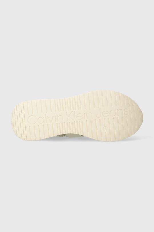 Calvin Klein Jeans sneakersy dziecięce V3X9.80894.35.40 beżowy