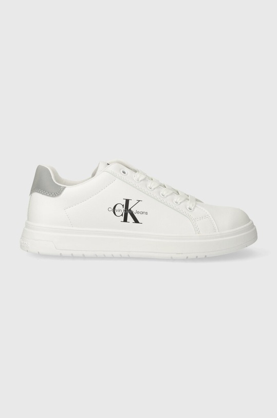 Calvin Klein Jeans sneakersy dziecięce syntetyczny biały V3X9.80858.35.40