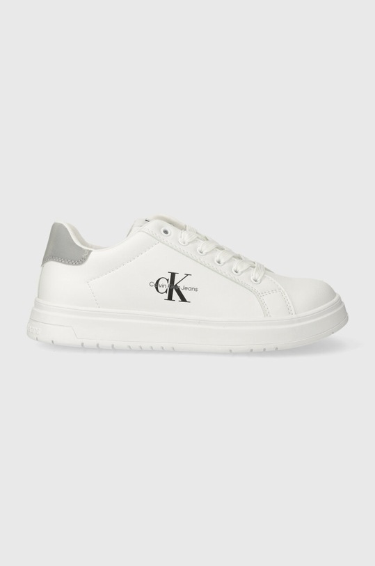 Calvin Klein Jeans sneakersy dziecięce syntetyczny biały V3X9.80858.30.34
