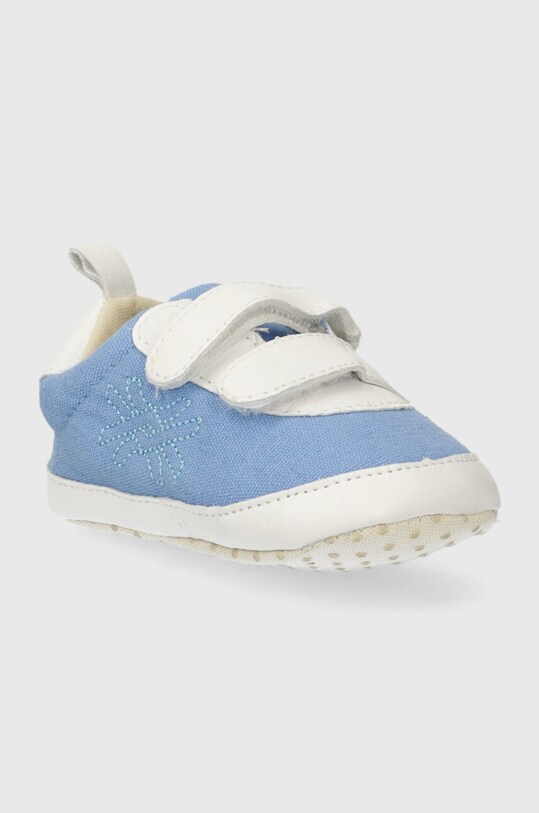 Черевики для немовля United Colors of Benetton 8GBKAD00C.W.Seasonal блакитний SS24