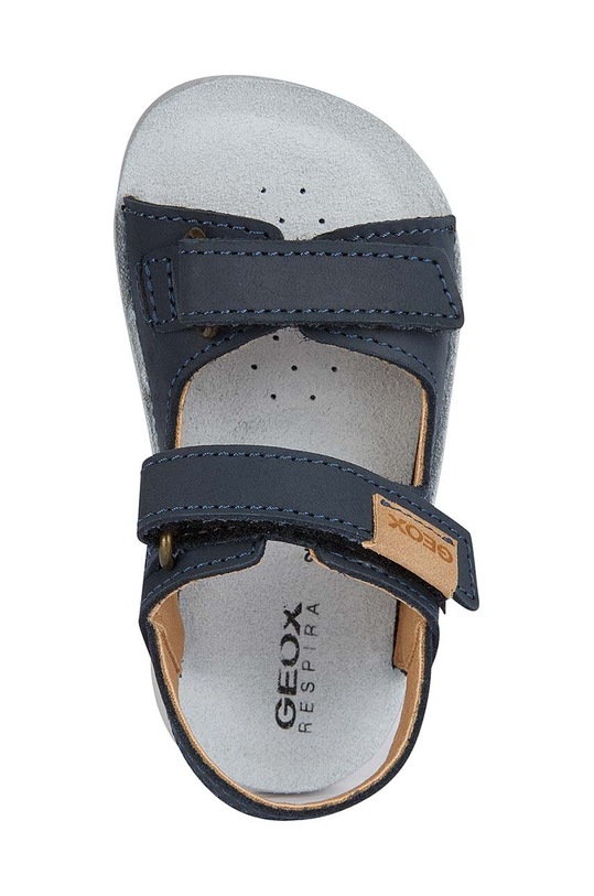 Geox sandały skórzane dziecięce SANDAL LIGHTFLOPPY B455SB.00032. granatowy