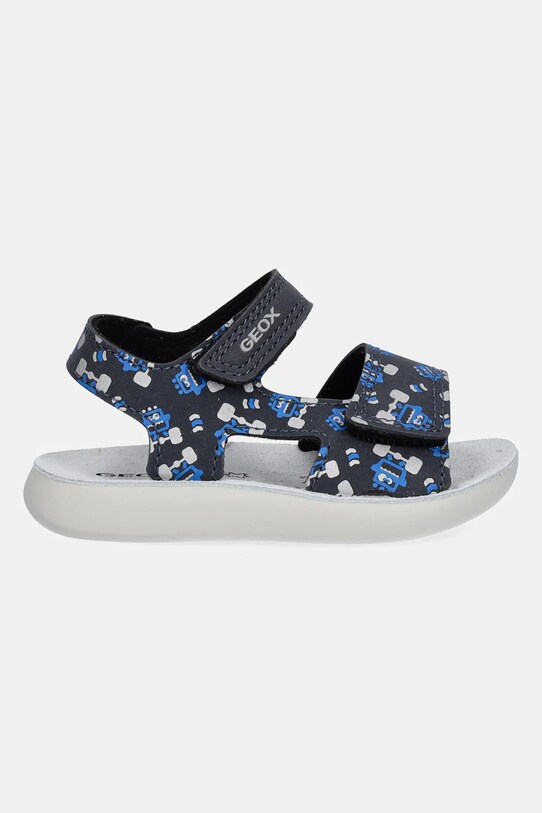 Dětské kožené sandály Geox SANDAL LIGHTFLOPPY B455SC.000CE. modrá SS25