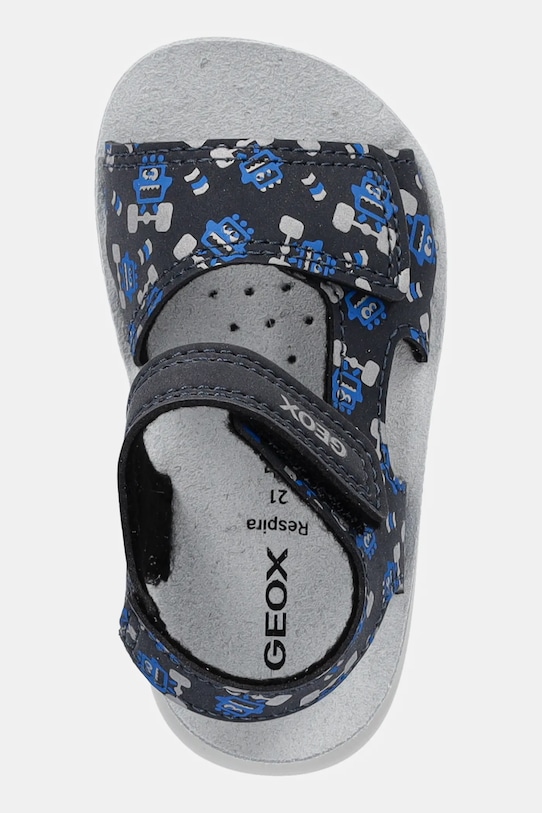 Παιδικά δερμάτινα σανδάλια Geox SANDAL LIGHTFLOPPY μπλε B455SC.000CE.