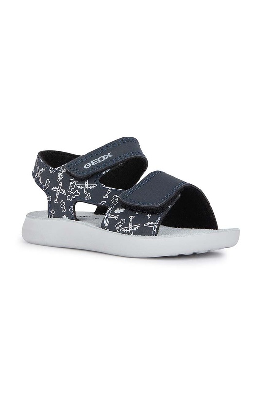 Geox sandały skórzane dziecięce SANDAL LIGHTFLOPPY niebieski B455SC.000CE.