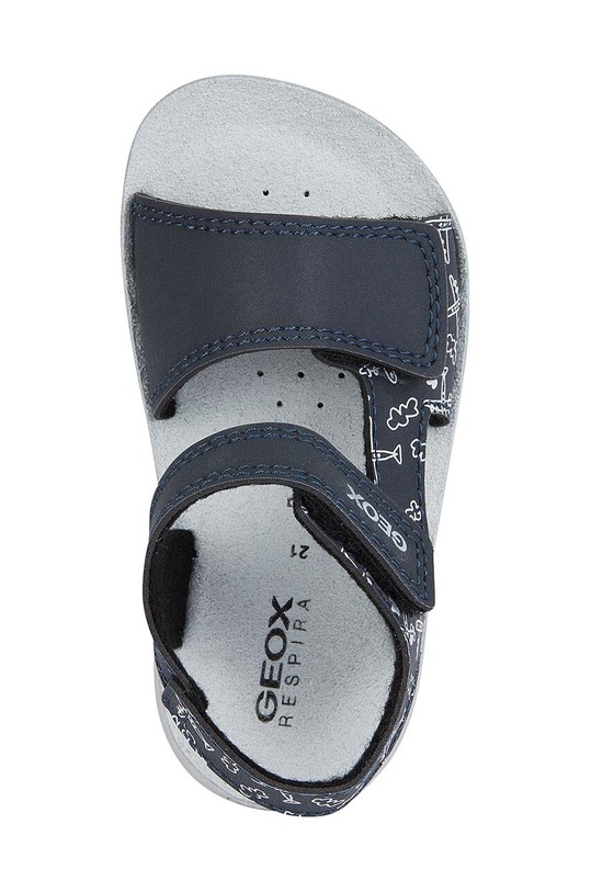 Geox sandały skórzane dziecięce SANDAL LIGHTFLOPPY B455SC.000CE. niebieski