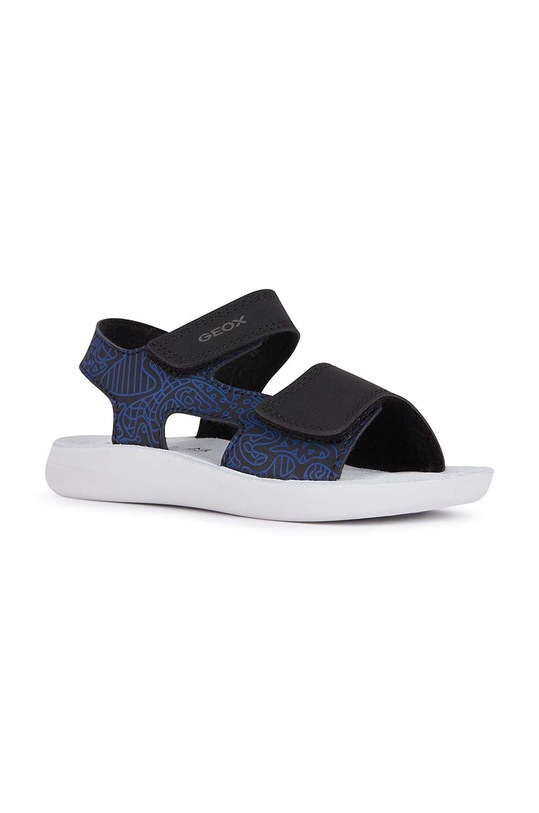Geox sandały dziecięce SANDAL LIGHTFLOPPY imitacja skóry licowej granatowy J45GQE.000CE.28.35