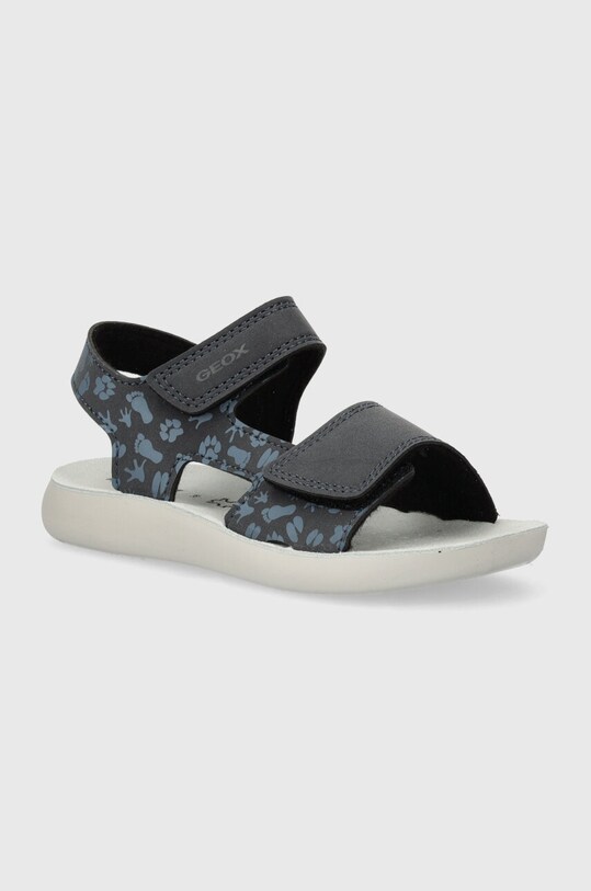 Geox sandale copii SANDAL LIGHTFLOPPY piele albastru J45GQE.000CE.28.35