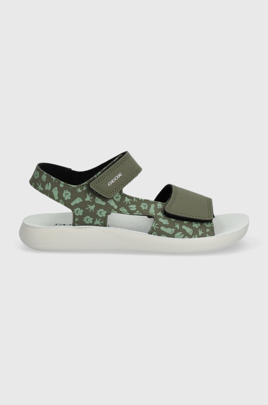 Geox sandały dziecięce SANDAL LIGHTFLOPPY J45GQE.000CE.36.39 zielony SS25