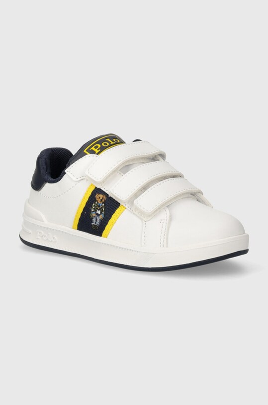 Polo Ralph Lauren sneakers mic de statură alb RL00597100