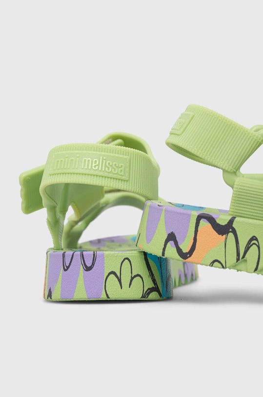 Melissa sandały dziecięce PLAYTIME M.35691 zielony
