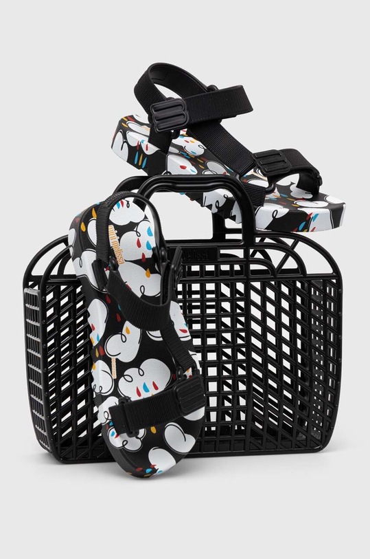 Melissa sandały dziecięce PLAYTIME Planet friendly czarny M.35691