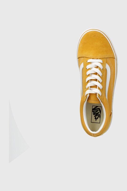 Detské tenisky Vans Old Skool Platform žltá VN0009PDLSV