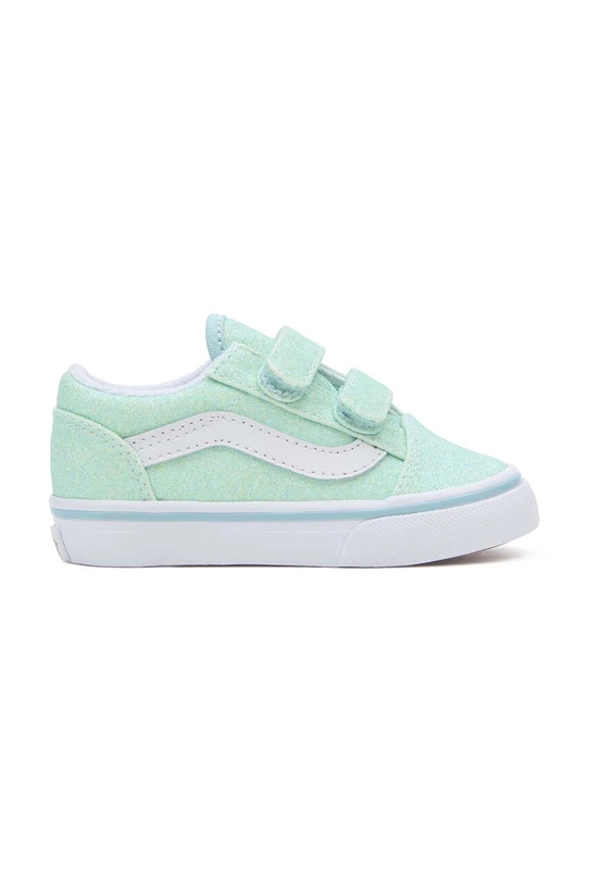 Dječje tenisice Vans Old Skool V tekstil zelena VN0009RCO33