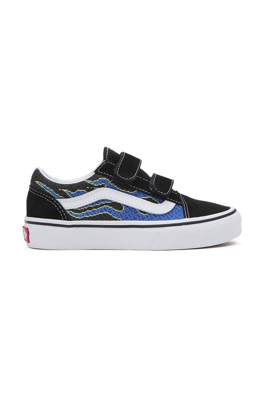 Vans tenisówki dziecięce Old Skool V skóra zamszowa turkusowy VN000CS1Y61