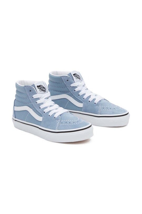 Detské tenisky Vans UY SK8-Hi semišová koža modrá VN000D5FDSB