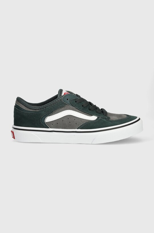 Detské tenisky Vans JN Rowley Classic imitácia kože zelená VN000E52KQD