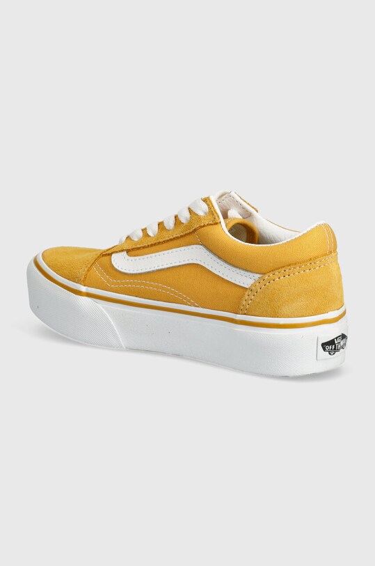 Chlapec Detské tenisky Vans UY Old Skool Platform VN0A3TL3LSV žltá