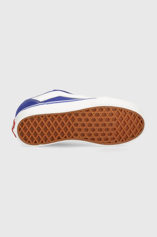 Vans adidasi de piele intoarsa pentru copii Knu Skool VN000CYUBES albastru