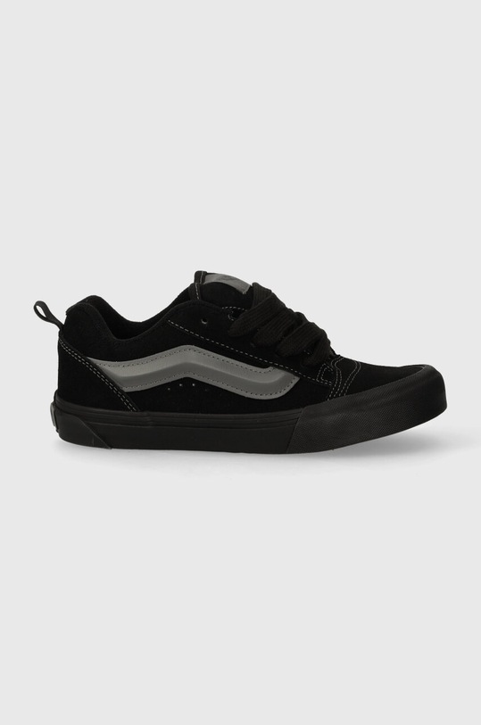 Vans tenisówki zamszowe dziecięce Knu Skool VN000D2T5QP czarny SS24