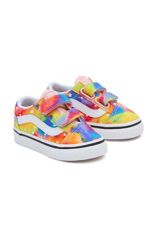 Chłopiec Vans tenisówki dziecięce Old Skool V VN000CRWBS5 multicolor