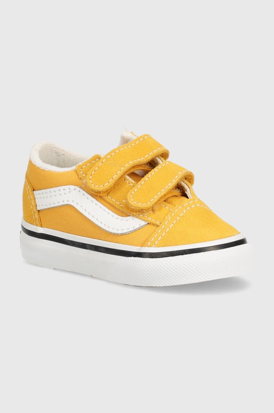 Vans tenisówki dziecięce Old Skool V tekstylny żółty VN000CRWLSV