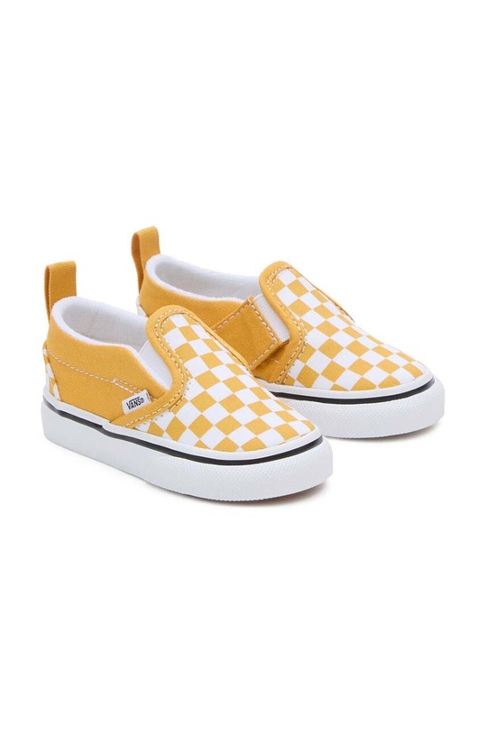 Chłopiec Vans tenisówki dziecięce TD Slip-On V VN000UBSLSV żółty