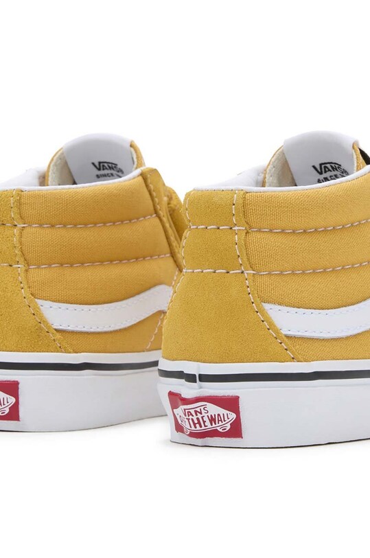 Παιδικά πάνινα παπούτσια Vans UY SK8-Mid Reissue V κίτρινο VN0A38HHLSV
