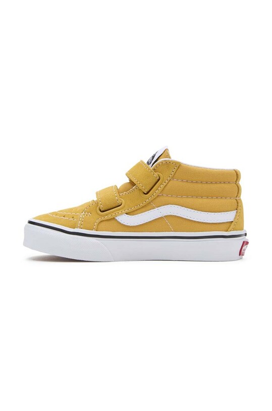 Παιδικά πάνινα παπούτσια Vans UY SK8-Mid Reissue V VN0A38HHLSV κίτρινο