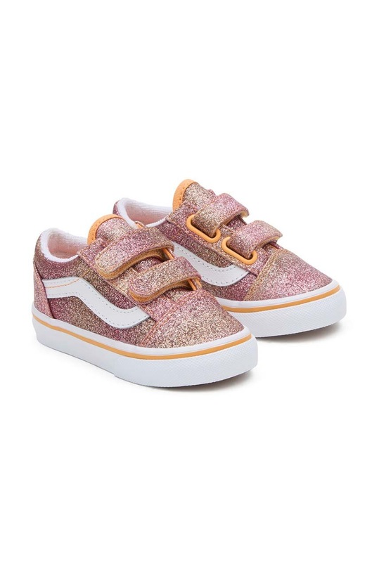 Vans tenisówki dziecięce Old Skool V tekstylny czerwony VN0009RC6GL