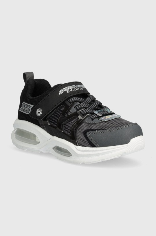 Skechers gyerek sportcipő PRISMATRONS szintetikus fekete 400090L