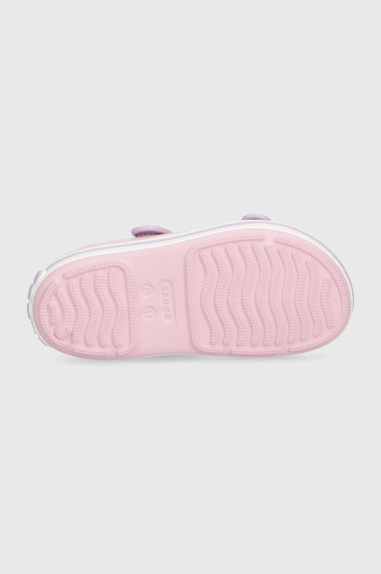 Crocs sandały dziecięce CROCBAND CRUISER 209423.CROCS.CROCBAND.C różowy