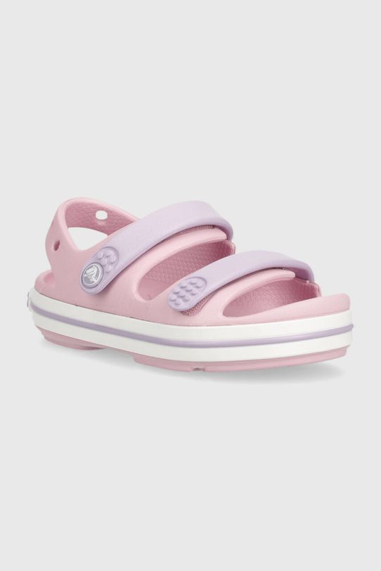 Παιδικά σανδάλια Crocs CROCBAND CRUISER SANDAL ροζ 209424.CROCS.CROCBAND.C
