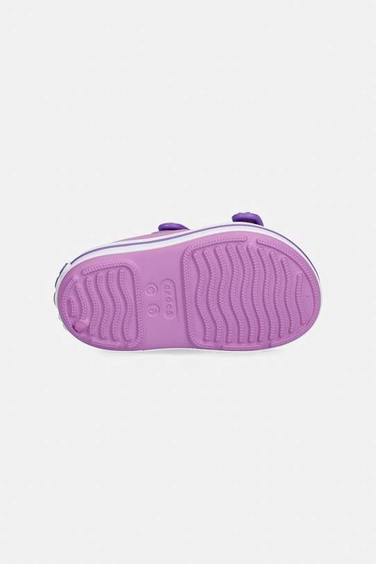Crocs sandały dziecięce CROCBAND CRUISER SANDAL 209424.CROCS.CROCBAND.C fioletowy