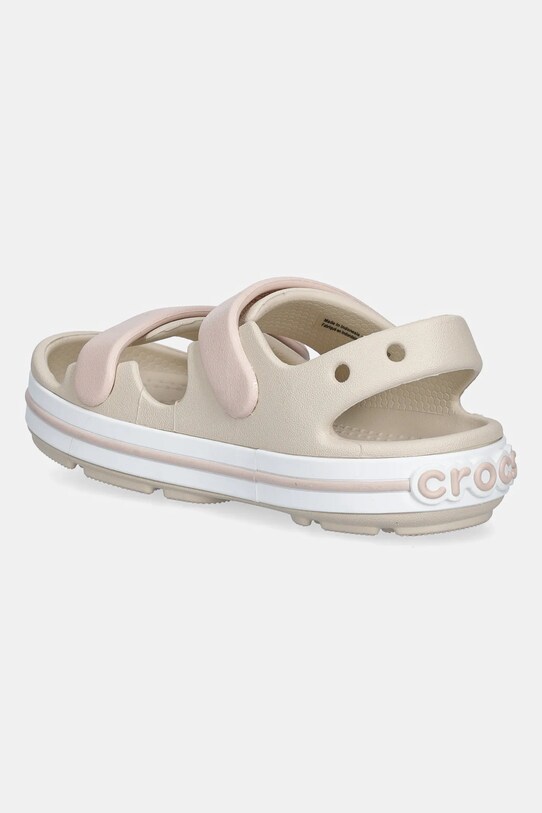 Chłopiec Crocs sandały dziecięce CROCBAND CRUISER SANDAL 209424.CROCS.CROCBAND.C beżowy