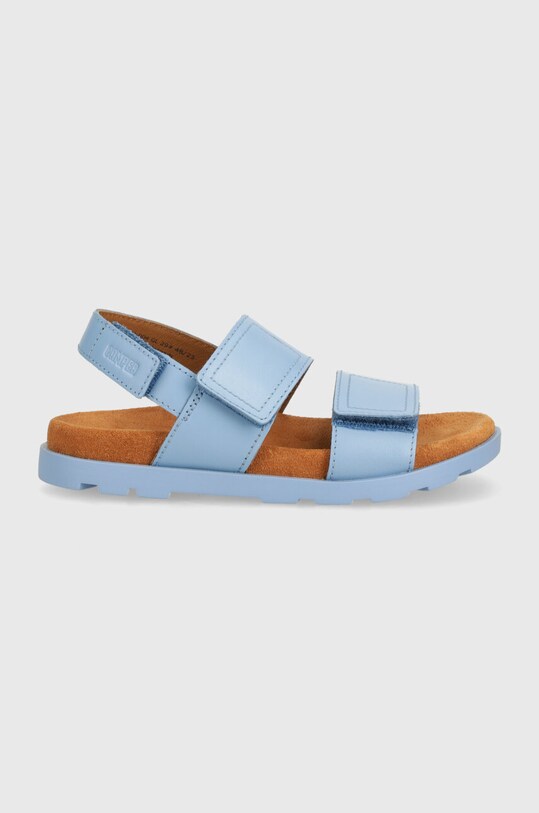 Dětské kožené sandály Camper K800598.28.34 modrá SS24