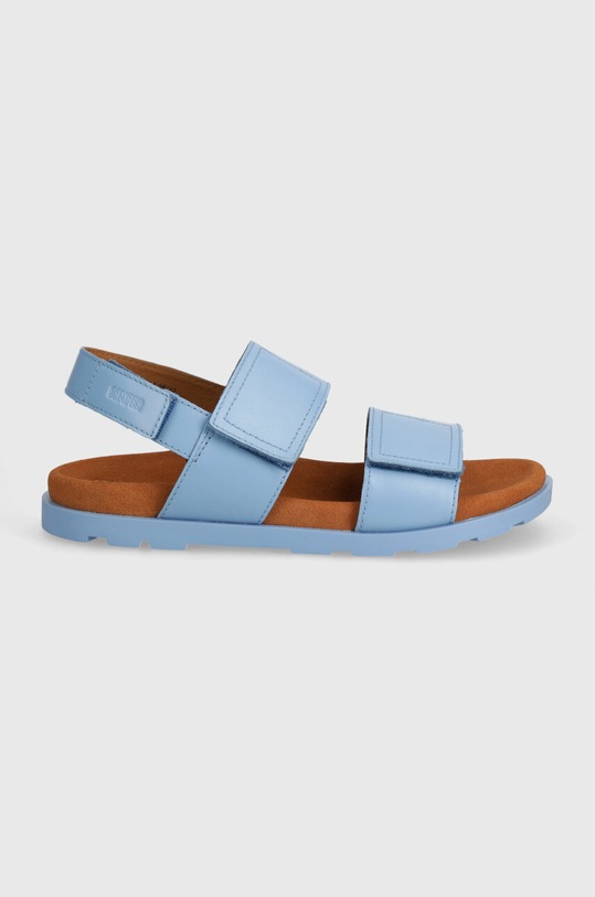 Dětské kožené sandály Camper K800598.35.38 modrá SS24