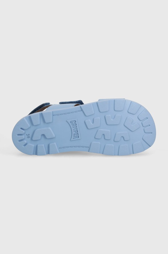 Dětské kožené sandály Camper K800598.35.38 modrá