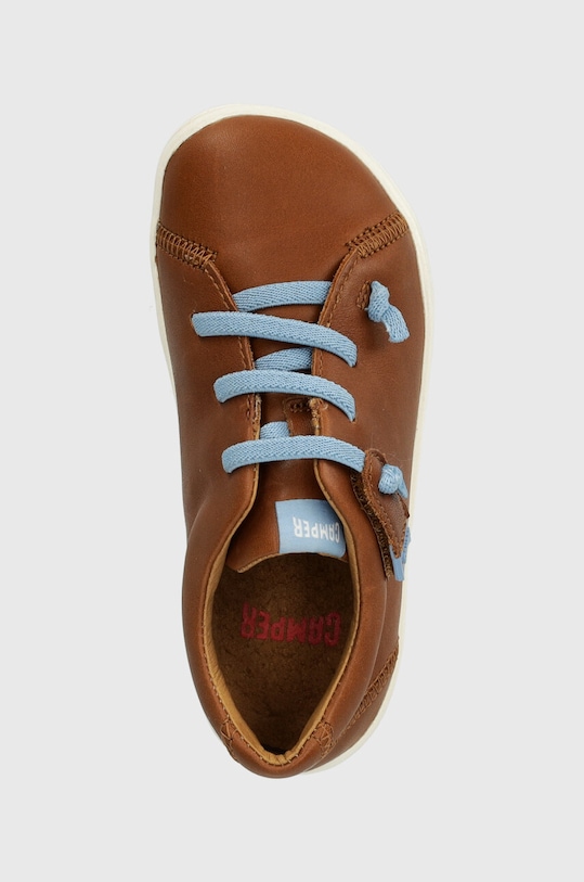 Camper półbuty skórzane dziecięce brązowy 80212