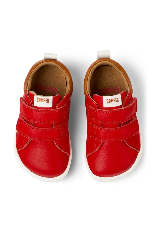 Camper półbuty skórzane dziecięce czerwony K800405