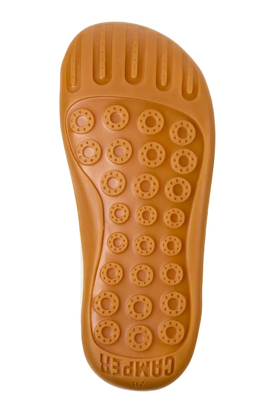 Детские кожаные полуботинки Camper 80003.25.27 бежевый