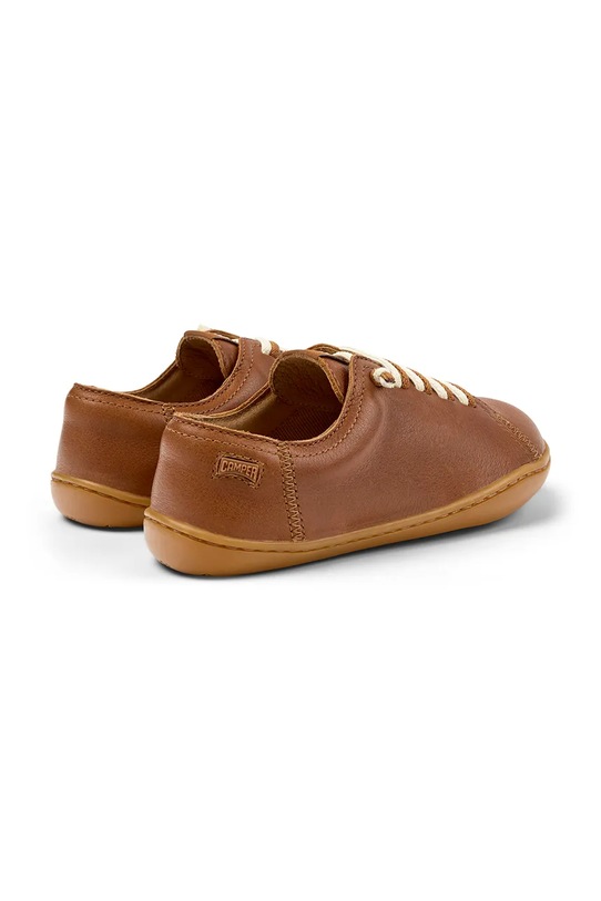 Мальчик Детские кожаные полуботинки Camper 80003.25.27 коричневый