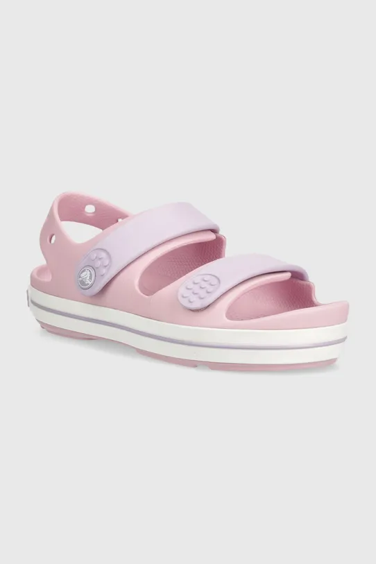 Дитячі сандалі Crocs Crocband Cruiser Sandal рожевий 209423.Crocband.Cruiser