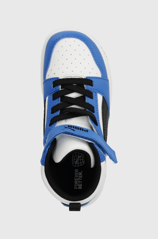 Puma sneakers pentru copii Rebound V6 Mid AC+ In albastru 396542