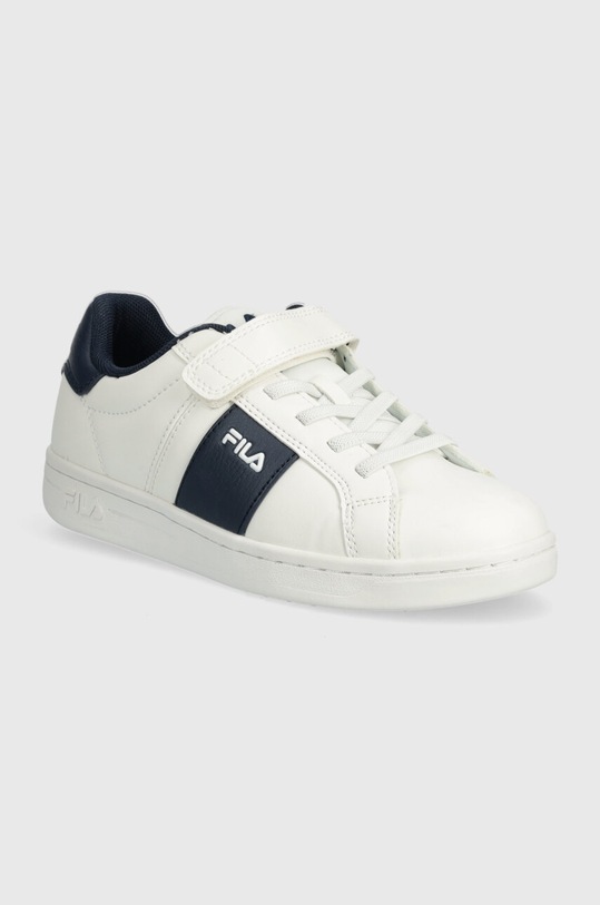 Fila sneakersy dziecięce CROSSCOURT LINE velcro niska granatowy FFK0184
