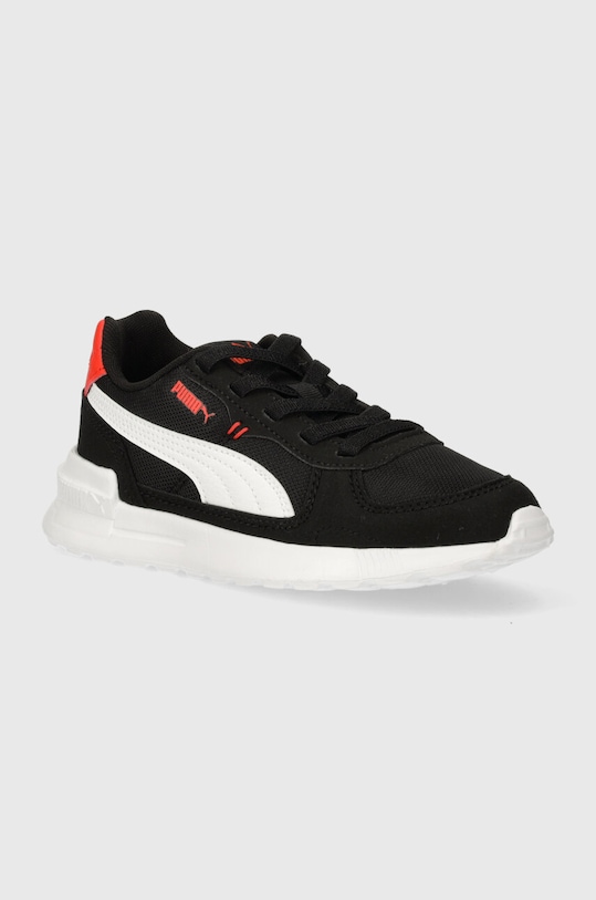 Puma sneakers pentru copii Graviton AC PS textil negru 381988