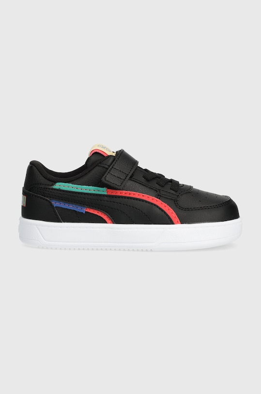 Παιδικά αθλητικά παπούτσια Puma Puma Caven 2.0 Ready, Set, Better AC+ In απομίμηση λείου δέρματος μαύρο 395448