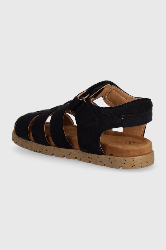 Chlapec Detské semišové sandále zippy 3106081701 tmavomodrá